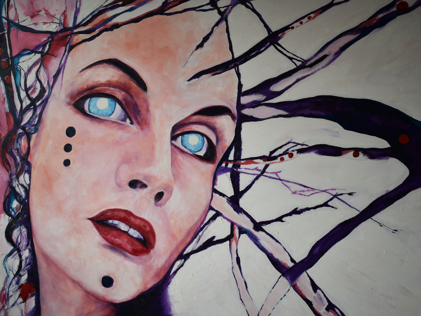 Ice Queen, Oil on Gallery Canvas, 36x48 inches