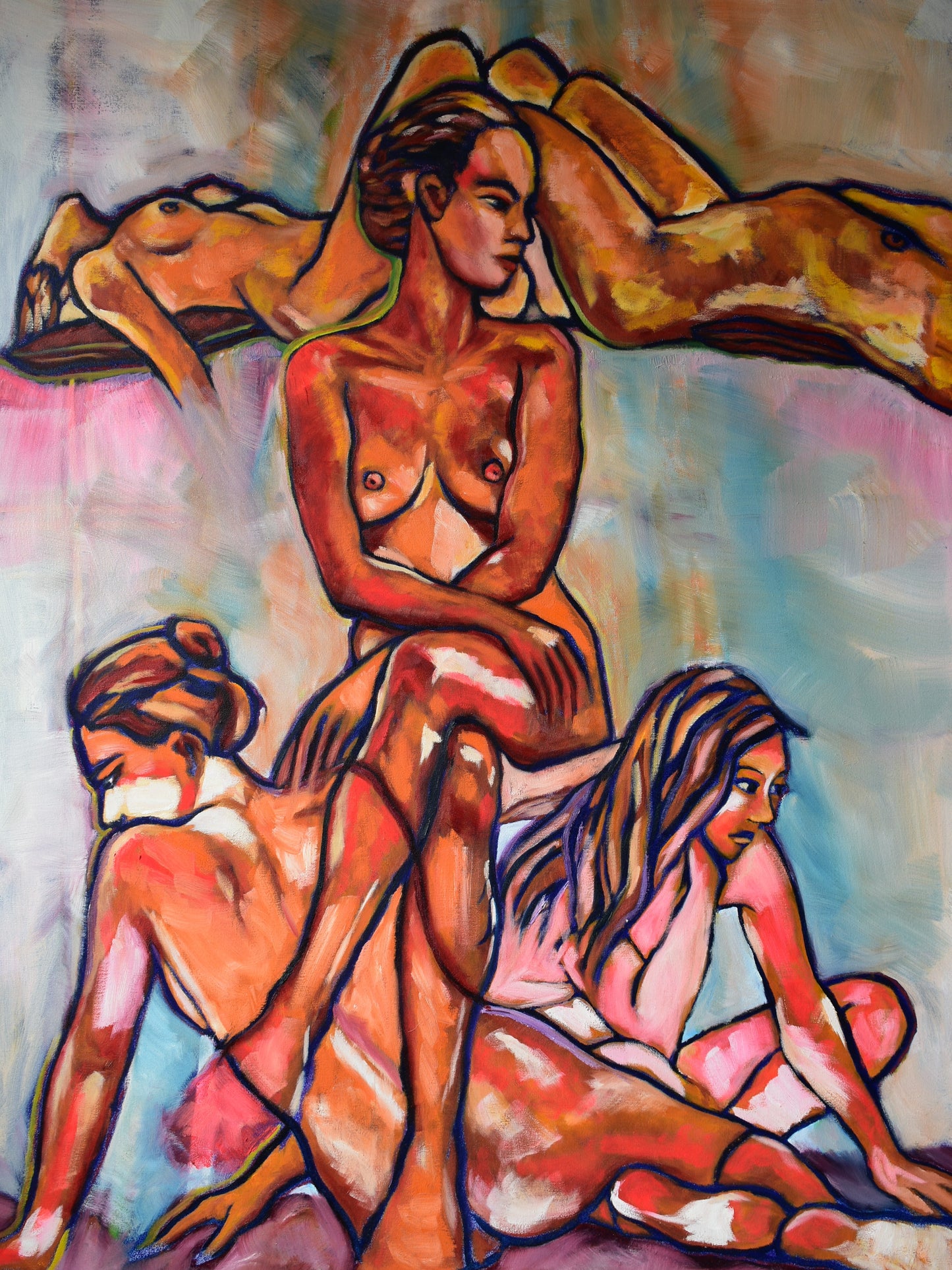 Elevation of the Intellect 48x36 inches, Oil on Gallery Canvas