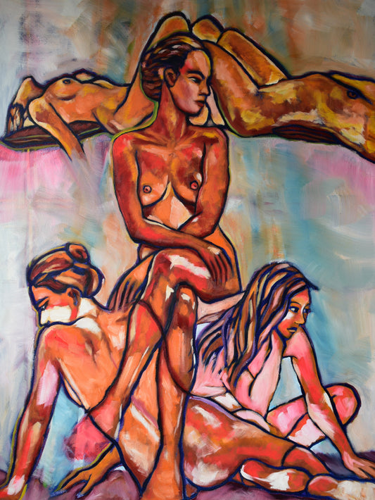 Elevation of the Intellect 48x36 inches, Oil on Gallery Canvas