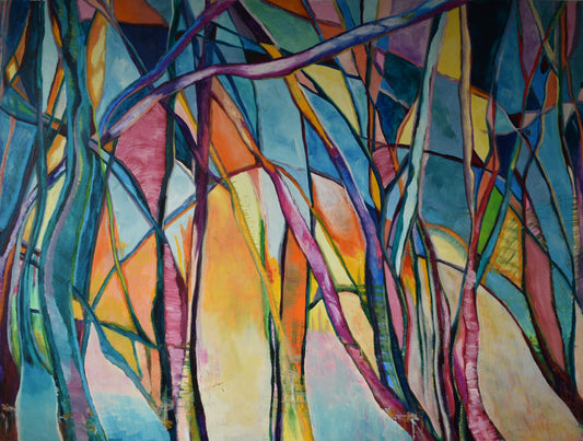 Anticipation, Oil on Gallery Canvas, 36x48 inches