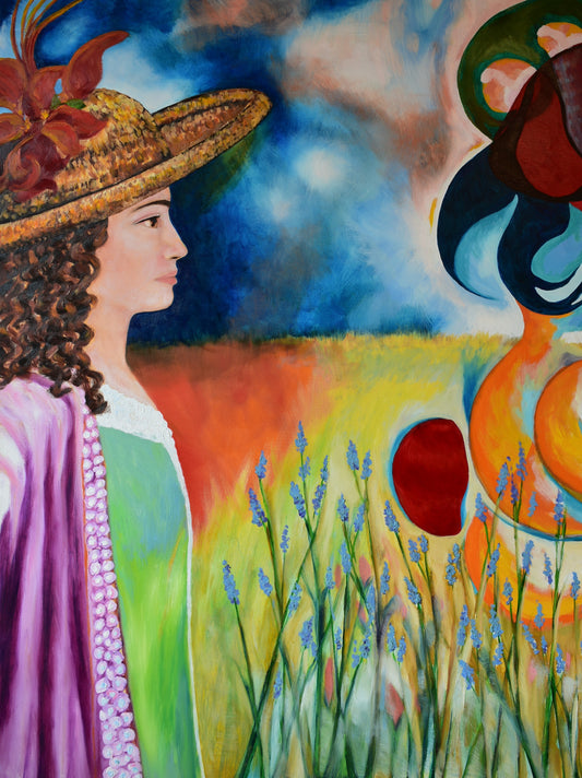 “Hope”, Oil on Gallery Canvas, 48x36 inches