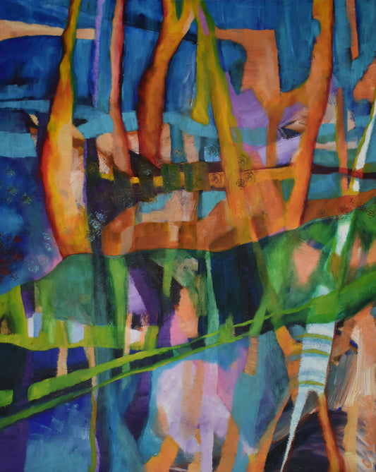 Fuel for the Fire, 30x24, Oil on Gallery Canvas, April 2025