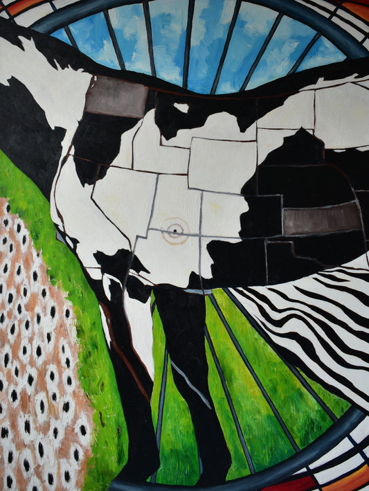 Wild West, Oil on Gallery Canvas, 48x36 inches