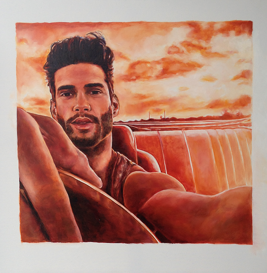 California Dream, Oil on Gallery Canvas, 40x40 inches