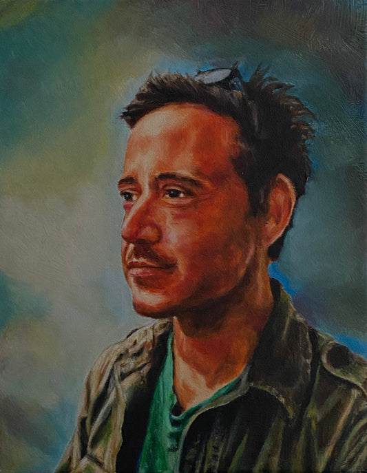 Danny Michel, Oil on Gallery Canvas, 10x8 inches