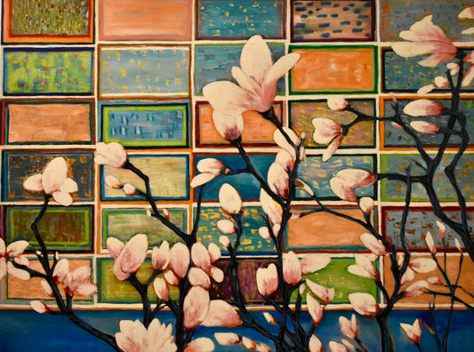 Zooming In, Oil on Gallery Canvas, 36x48 inches