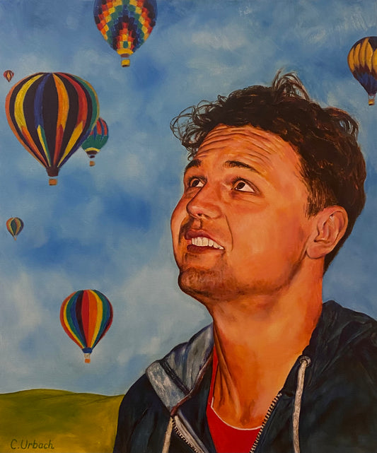 Menno--Hollerado, Oil on Gallery Canvas, 24x20 inches