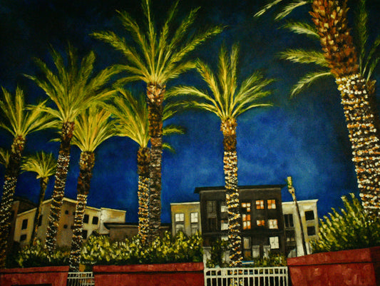 Phoenix Resort, July 2023, Oil on Gallery Canvas, 36x48 inches