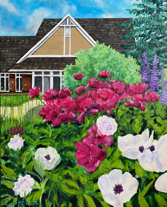 St. Helen’s Anglican Church, Oil on Regular Canvas, 30x24 inches, 2025