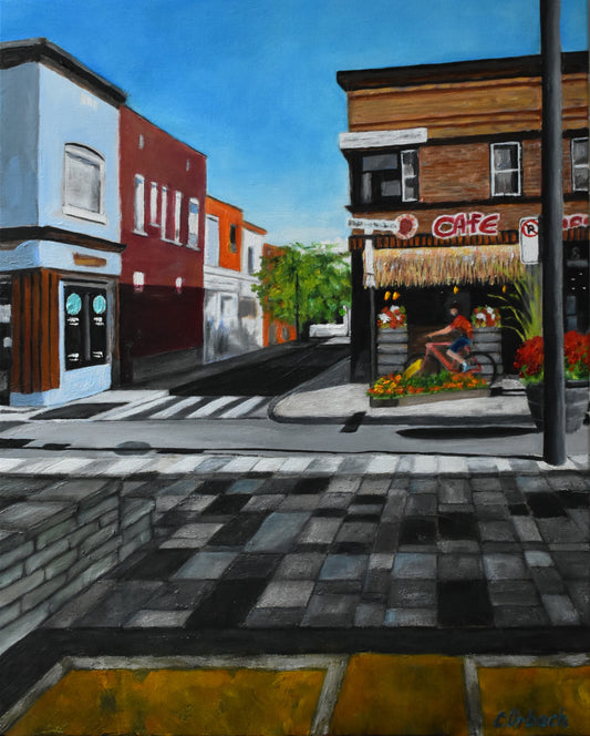 Victoriaville, QC, Oil on Regular Canvas, 30x24 inches, 2025