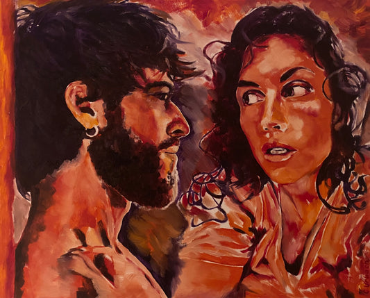 You and Me, the Finished Story, Oil on Gallery Canvas, 24x30 inches